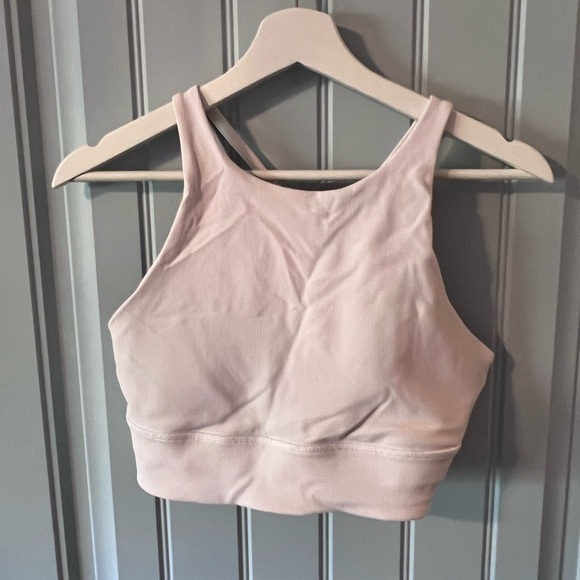 Lululemon White Workout Bra - Picture 1 of 3